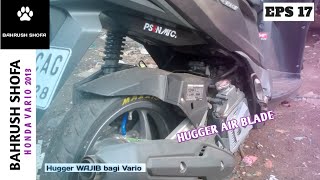 PASANG HUGGER VARIO 125 OLD DAN CARA GANTI HUGGER VARIO 125 OLD!!!