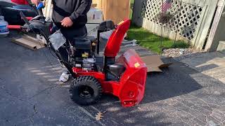 Hope you guys enjoy this. Toro PowerMax 826 OHAE #toro #sponsored