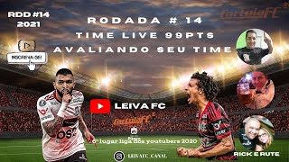 LIVE RODADA 14 CARTOLA FC/ AVALIANDO OS TIMES