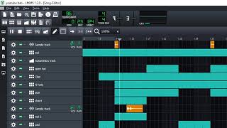 whats up Making beats in Lmms