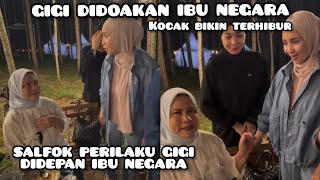 AKSI KOCAK NAGITA DIDEPAN IBU IRIANA NYANYIKAN LAGU BERSUARA EMAS