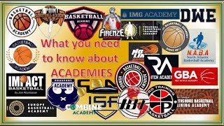 Basketball Academies - what you should known about them