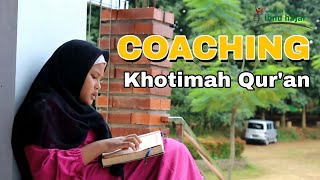 Coaching khotmil qur'an sekolah islam ibnu hajar