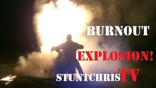 StuntChrisTV | German Stuntdays 2015 | Burn It Down | Burnout | Explosion |