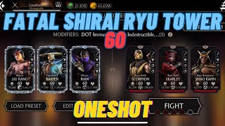 Fatal Shirai Ryu Tower 60 | MK Mobile