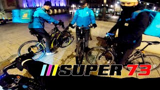 NIGHT RIDE WITH THE DELIVEROO RIDERS ON MY SUPER73 RX