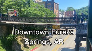 Sights from Eureka Springs, AR (Thorncrown Chapel, downtown, natural springs, observation tower)