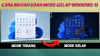 Cara Aktifkan Mode Gelap (Dark Mode) Windows 11