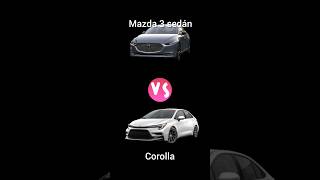 Mazda 3 SD Signature vs Toyota Corolla SE... #mazda #mazda3 #toyota #corolla #automoviles #mexico