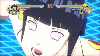 Naruto: Ultimate Ninja Storm:Hinata Hyūga Moveset Gameplay