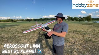 BEST RC PLANE?! AEROSCOUT 1.1MM RTF ✈️ BEGINNER ➡️ EXPERT #rc #rcplane #hobby #subscribe