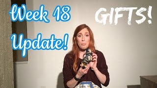 WEEK 18 PREGNANCY UPDATE | BUMP SHOT | FIRST GIFTS