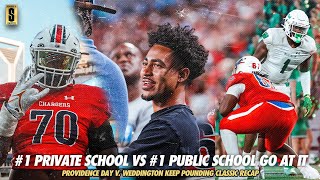 #1 PRIVATE SCHOOL FACES #1 PUBLIC SCHOOL W/ BRYCE YOUNG WATCHING! Providence Day vs Weddington Recap