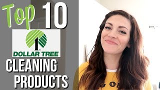 TOP 10 DOLLAR TREE CLEANING PRODUCTS // Dollar Tree Favorites