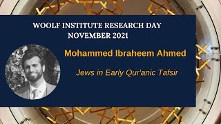 Mohammed Ibraheem Ahmed - Research Day 2021