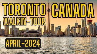 Toronto Downtown - Walking Tour Toronto Canada 4K #walkingtour #travel