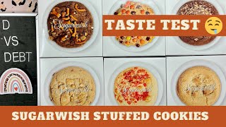 Sugarwish stuffed cookies taste test