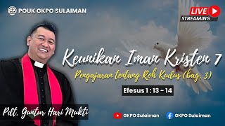 Ibadah Live Streaming | Minggu 06 Agustus 2023 | POUK GKPO Sulaiman |