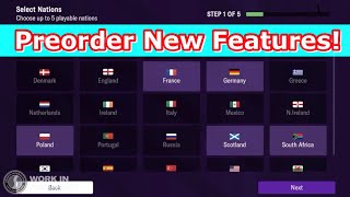 FIVE PLAYABLE NATIONS! | Reviewing Football Manager 2022 Mobile Preorder Release!