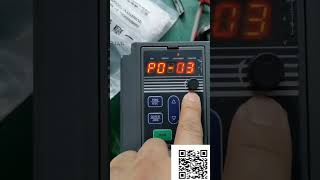 MICNO solar pump inverter and VFD parameter setting