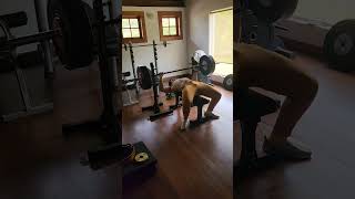 105kg x5 bench press