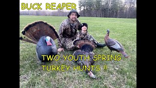 Gobbling Thunder with Two Turkey Youth Hunts !