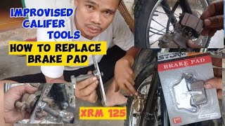 PAANO MAGPALIT NG BRAKE PAD SA MOTOR (HONDA,YAMAHA,SUZUKI)