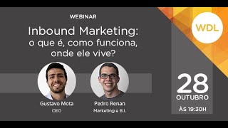 Convite Webinar: Inbound Marketing | Webinar We Do Logos