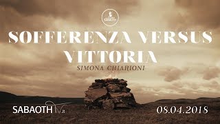 Domenica Gospel@ Firenze | SOFFERENZA VERSUS VITTORIA - Simona Chiarioni  | 08.04.2018