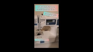 Sewing and Quilting ASMR Sounds, Part 1 #shorts #ASMR #quiltfluencer #haveaquiltyday #sewsatisfying