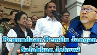 Penundaan Pemilu Jangan Salahkan Jokowi