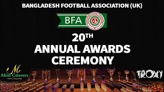 BFA UK - Celebrating 20 Years - Awards Ceremony 2016