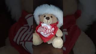 Daily Elf on the Shelf ideas. OSU Buckeye's. OH-IO #elfontheshelfideas #buckeyesfootball #memories