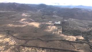 Aterrizando en Aeropuerto de Chihuahua