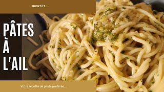 PÂTES À L'AIL-UNE RECETTE DÉLI-CIEUSE‼️🍝N°63