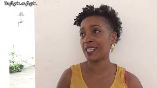 1. Onnika Santos con Villarreal. Empoderamiento del rol de mujer afro y el papel del arte.