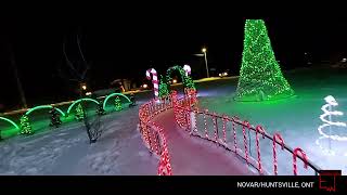 CHRISTMAS HOUSE LIGHT SHOW (Novar/Huntsville,Ont) 12/23/2021 1of 2