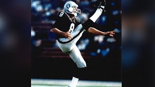 Ray Guy Punting Rare Clip Teaching The Punt Game To All @ikick_training