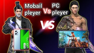 Mobail pleyar Vs Pc pleyae free fire solo vs solo castim fool mac 1vs1 one tap @sbshohaggaimer898