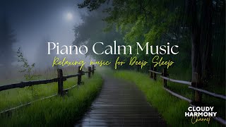 Peaceful Rain 🌧️ + Piano Keys 🎹 = Ultimate Relaxation and Sleep 🌌✨