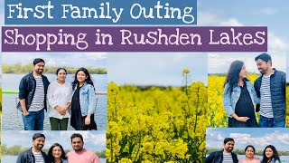 First family outing after 10 days quarantine | Shopping in Rushden #rushdenlakes #familyouting