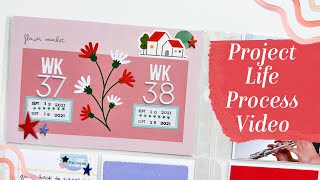 Project Life Process Video Using Mixed Up Studio Calico Kits