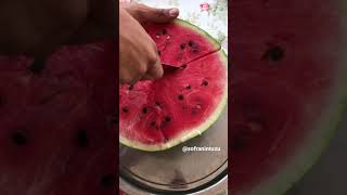 Karpuz 🍉 Frozen 🥤1 dilim karpuz 🍉 1 kase buz 🧊 1 ince dilim limon 2-3 dal nane 1 kaşık şeker