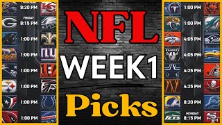 ( 2024) NFL WEEK One Predictions. | NFL Pick-em