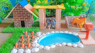 DIY Miniature Farm Diorama with Working Water Pump | Science Project Ideas