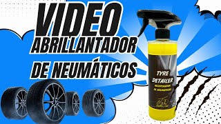 🚗✨ Abrillantador para Neumáticos de Coche: ¡Restaura y Renueva con Facilidad los neumáticos!💪😲