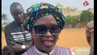 Maire golf sud khadija Mehecor Diouf vient faire son devoir civique