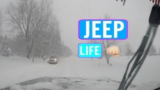 Driving in a blizzard | Jeep Life