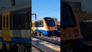 Class 710 pulls into Bethnal Green