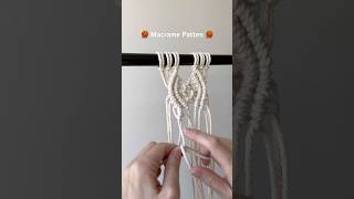 Macrame Pattern 🧶 #macrameknot #diymacrametutorial #knot #macramepattern #diy #macrametutorial